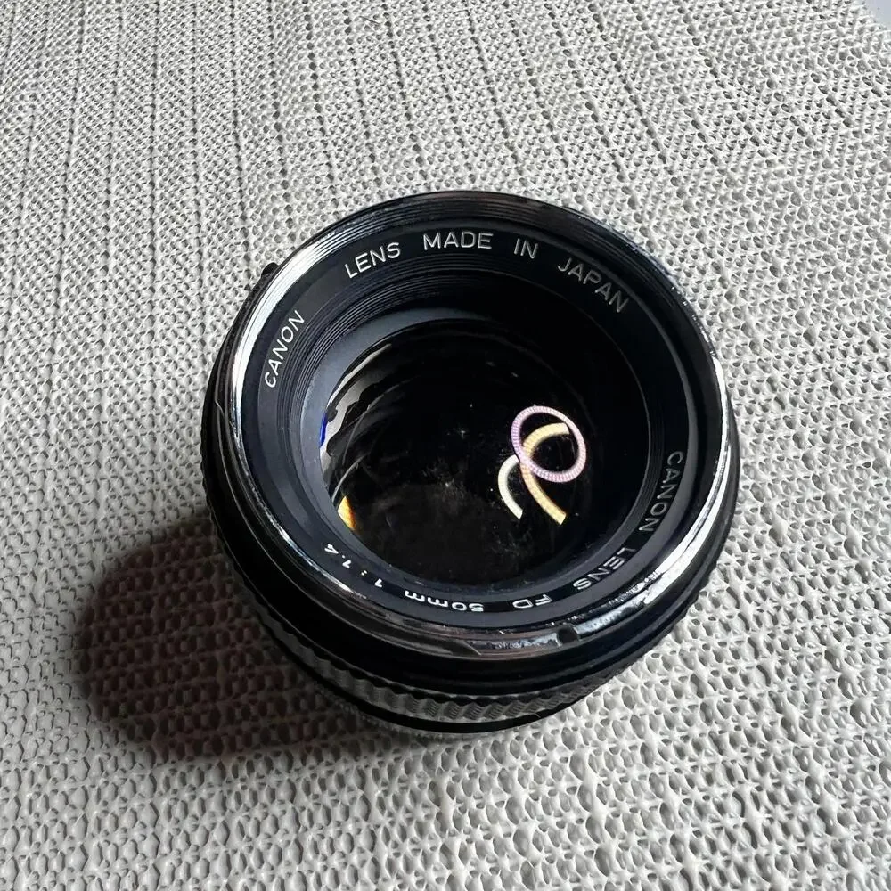 Canon‎ FD 50mm f/1.4 Lens Made in Japan Vintage Manual Focus Canon FD Mount